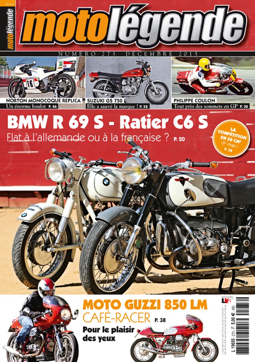 Moto Légende n° 273 du 01/12/2015