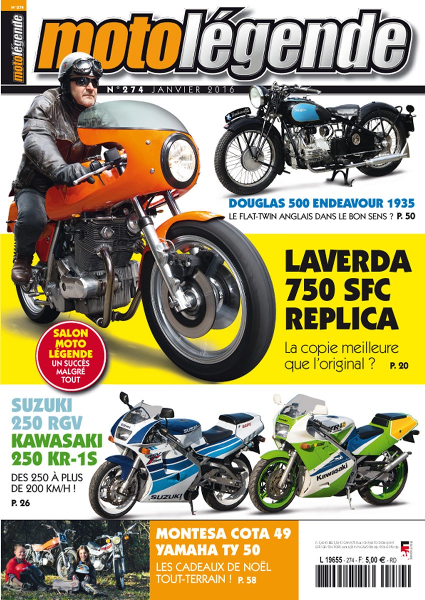 Moto Légende n° 274 du 01/01/2016