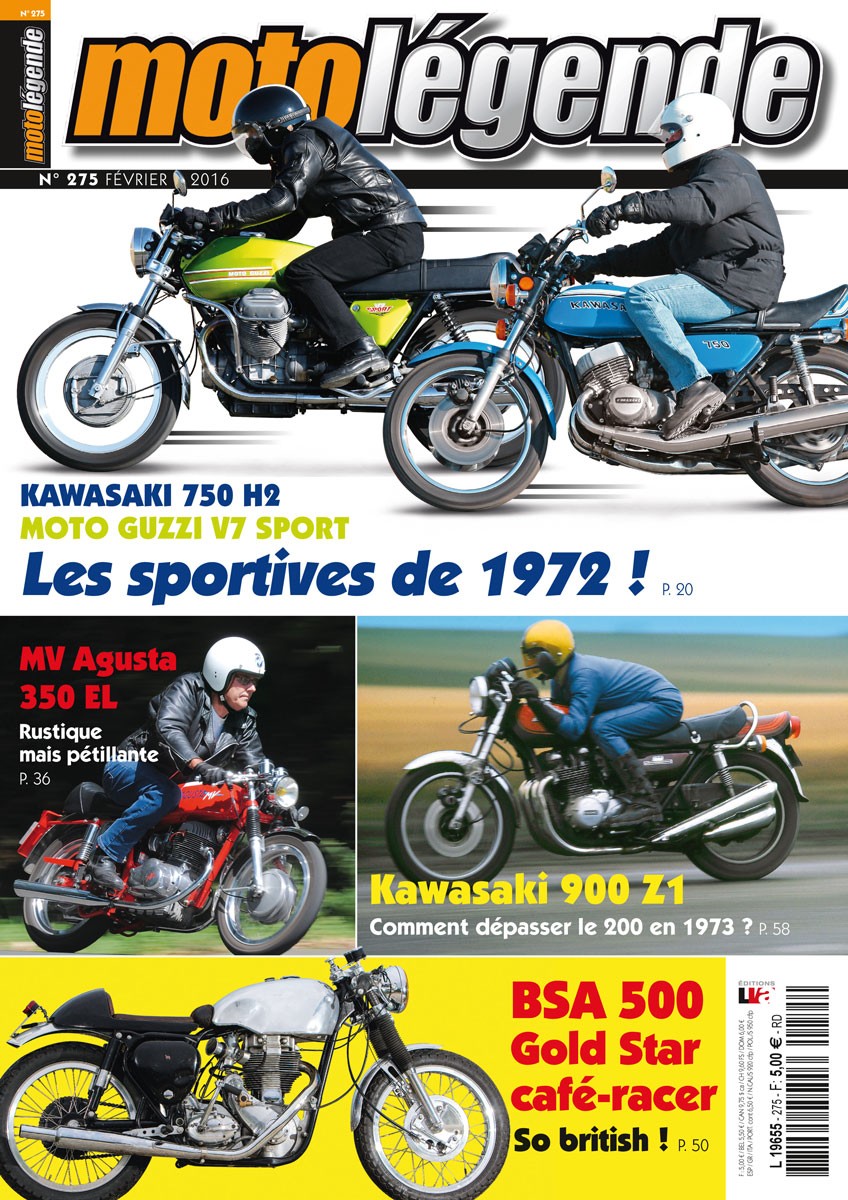 Moto Légende n° 275 du 01/02/2016