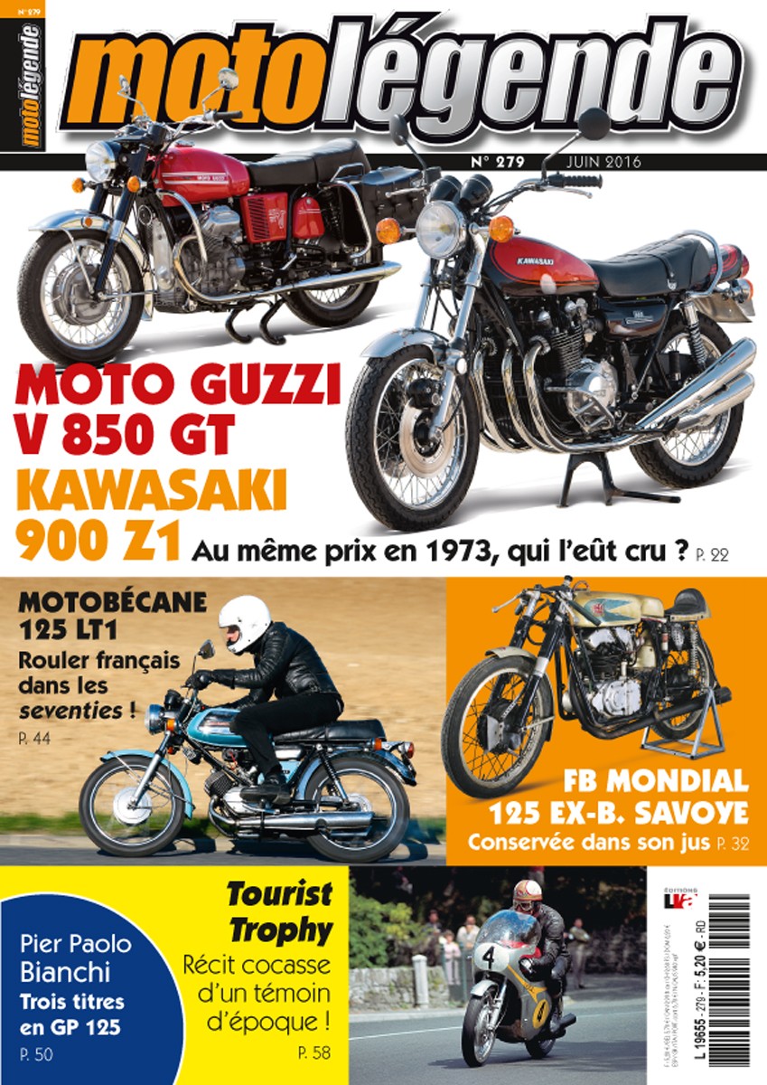 Moto Légende n° 279 du 01/06/2016