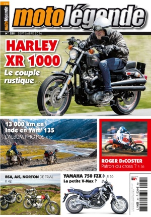 Moto Légende n° 281 du 01/09/2016