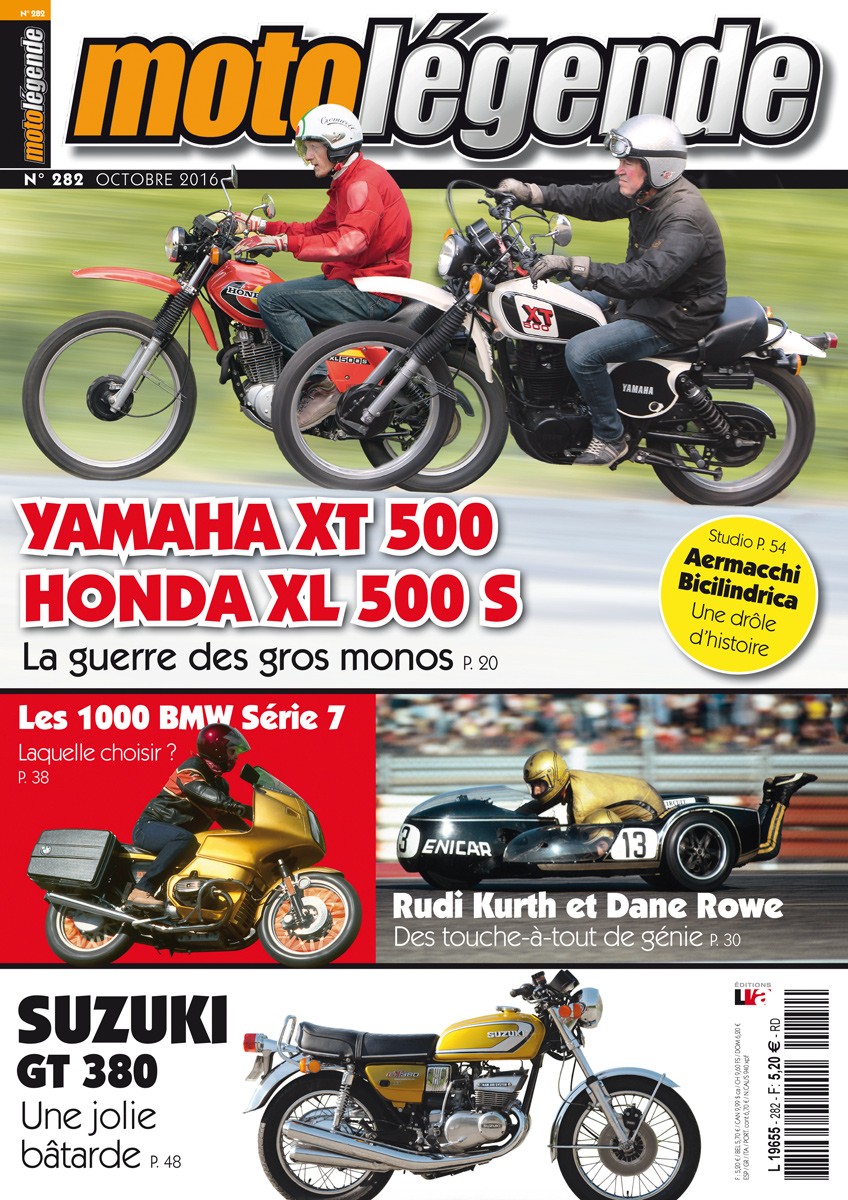 Moto Légende n° 282 du 01/10/2016