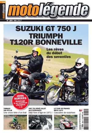 Moto Légende n° 289 du 01/05/2017