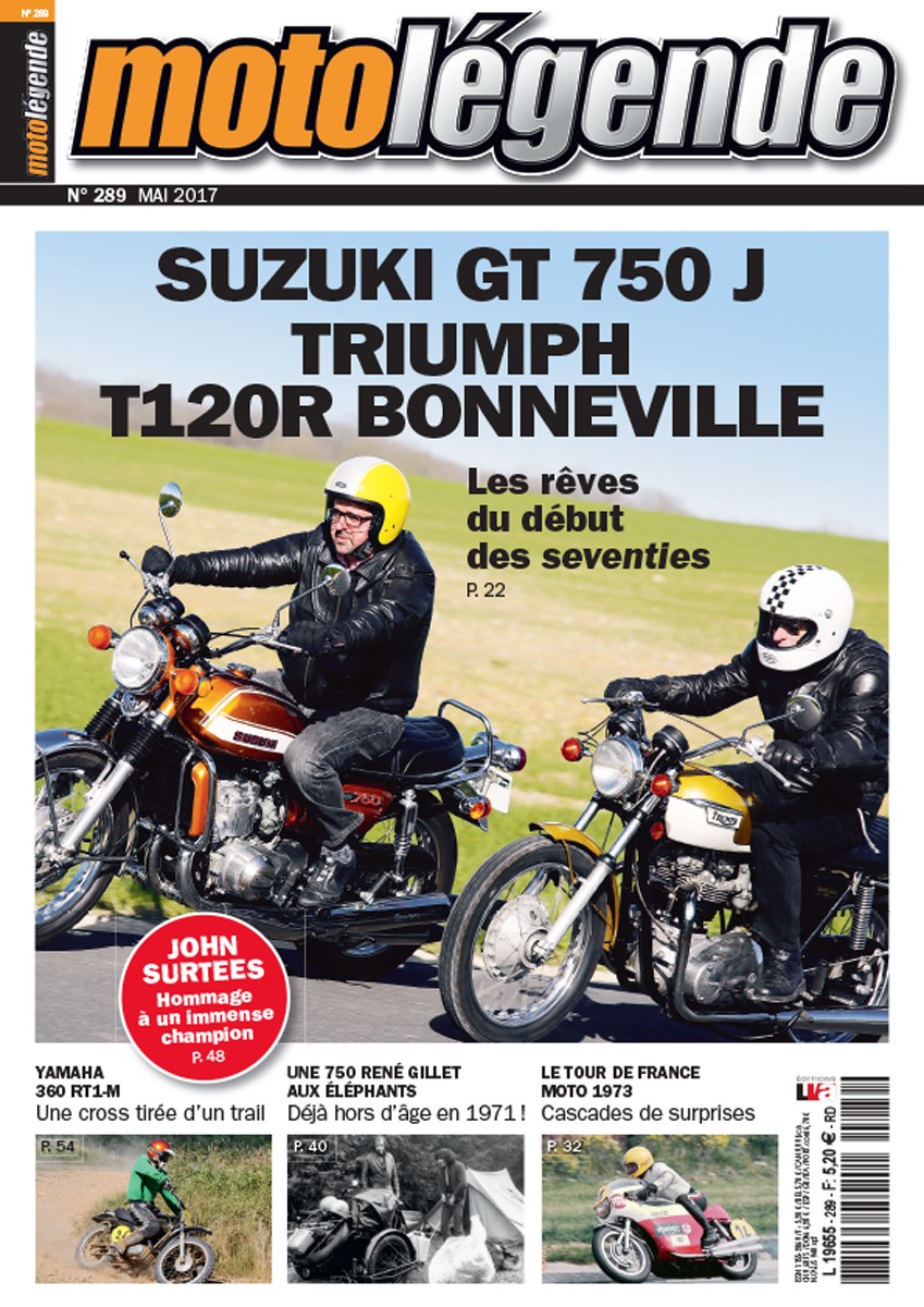 Moto Légende n° 289 du 01/05/2017