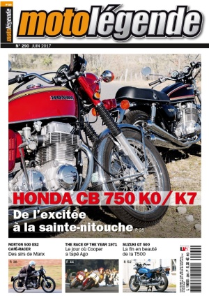Moto Légende n° 290 du 01/06/2017