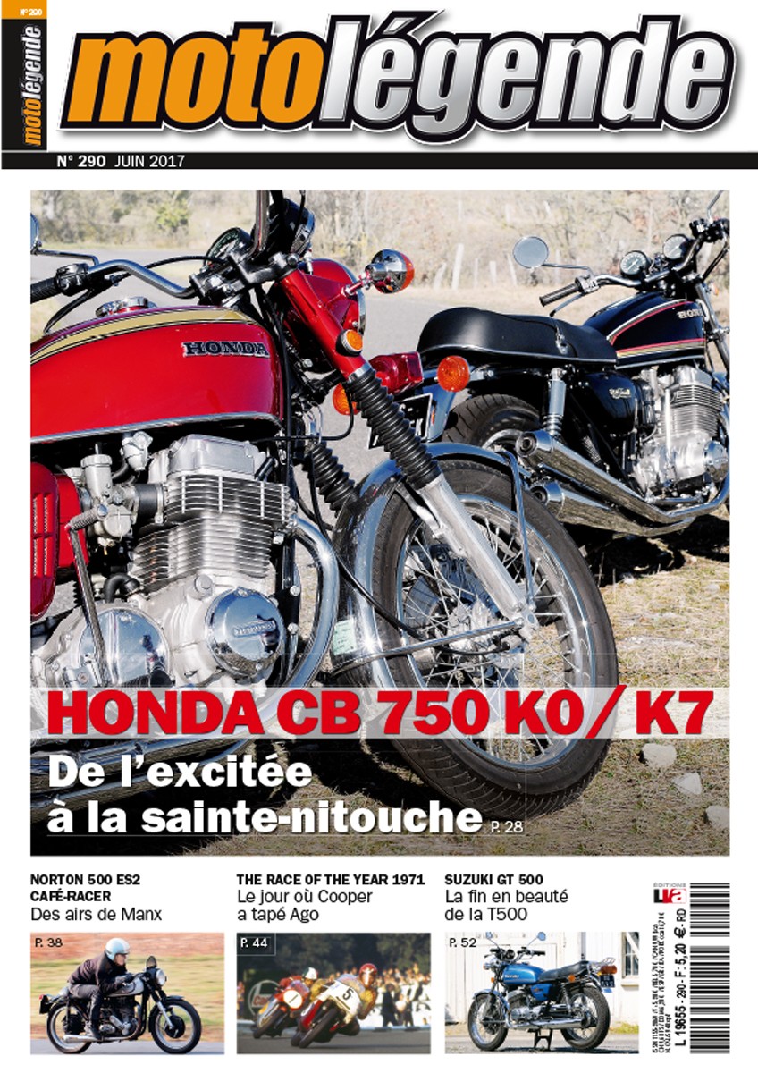 Moto Légende n° 290 du 01/06/2017