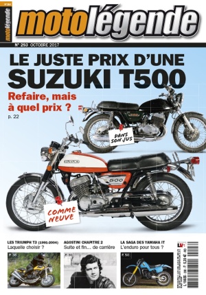 Moto Légende n° 293 du 01/10/2017