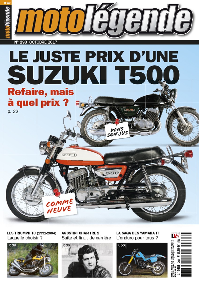 Moto Légende n° 293 du 01/10/2017