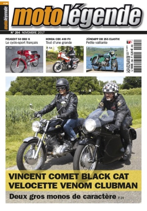 Moto Légende n° 294 du 01/11/2017