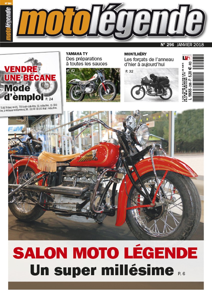 Moto Légende n° 296 du 01/01/2018