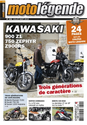 Moto Légende n° 302 du 01/08/2018
