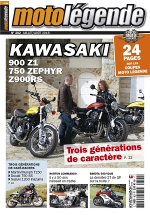 Moto Légende n° 302 du 01/08/2018