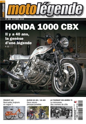 Moto Légende n° 304 du 01/10/2018