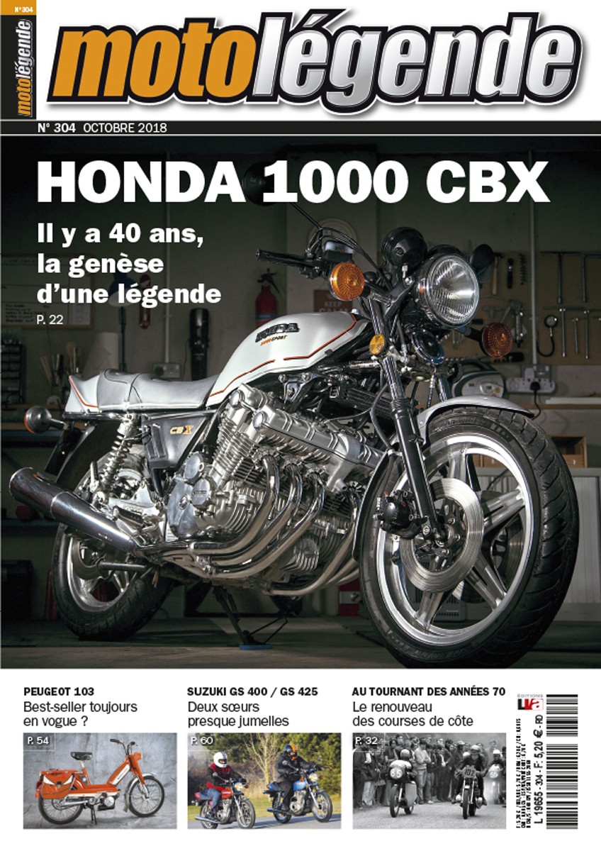 Moto Légende n° 304 du 01/10/2018