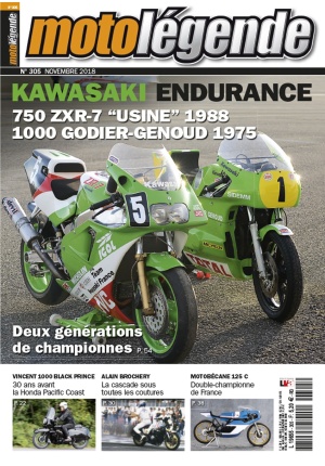 Moto Légende n° 305 du 01/11/2018