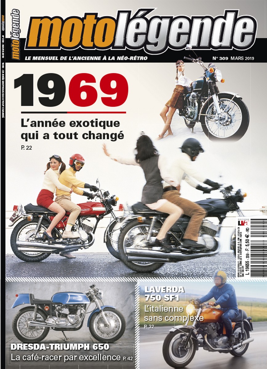 Moto Légende n° 309 du 01/03/2019