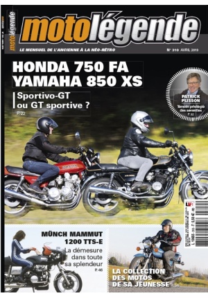 Moto Légende n° 310 du 01/04/2019