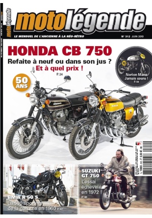 Moto Légende n° 312 du 01/06/2019