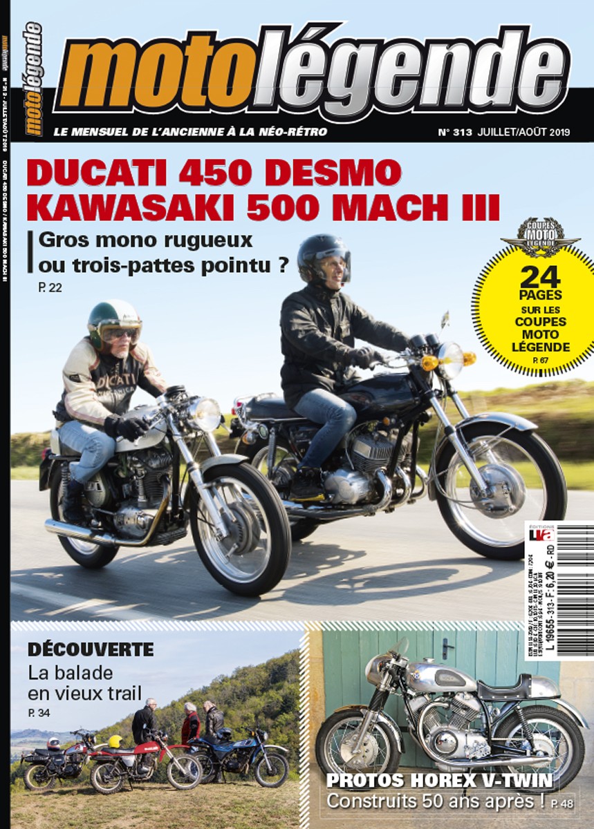 Moto Légende n° 313 du 01/08/2019