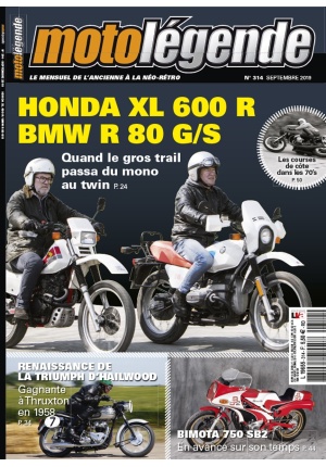 Moto Légende n° 314 du 01/09/2019