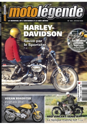 Moto Légende n° 318 du 01/01/2020