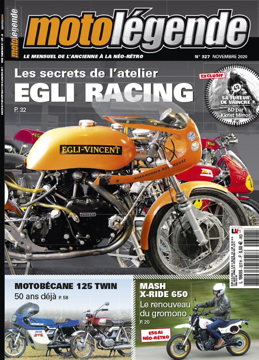 Moto Légende n° 327 du 01/11/2020