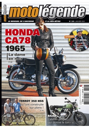 Moto Légende n° 329 du 01/01/2021