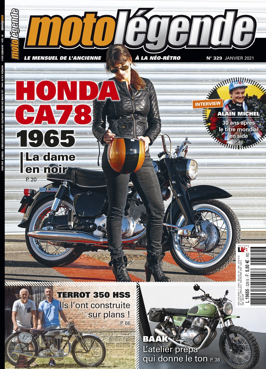 Moto Légende n° 329 du 01/01/2021