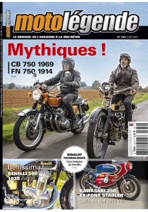 Moto Légende n° 334 du 01/06/2021