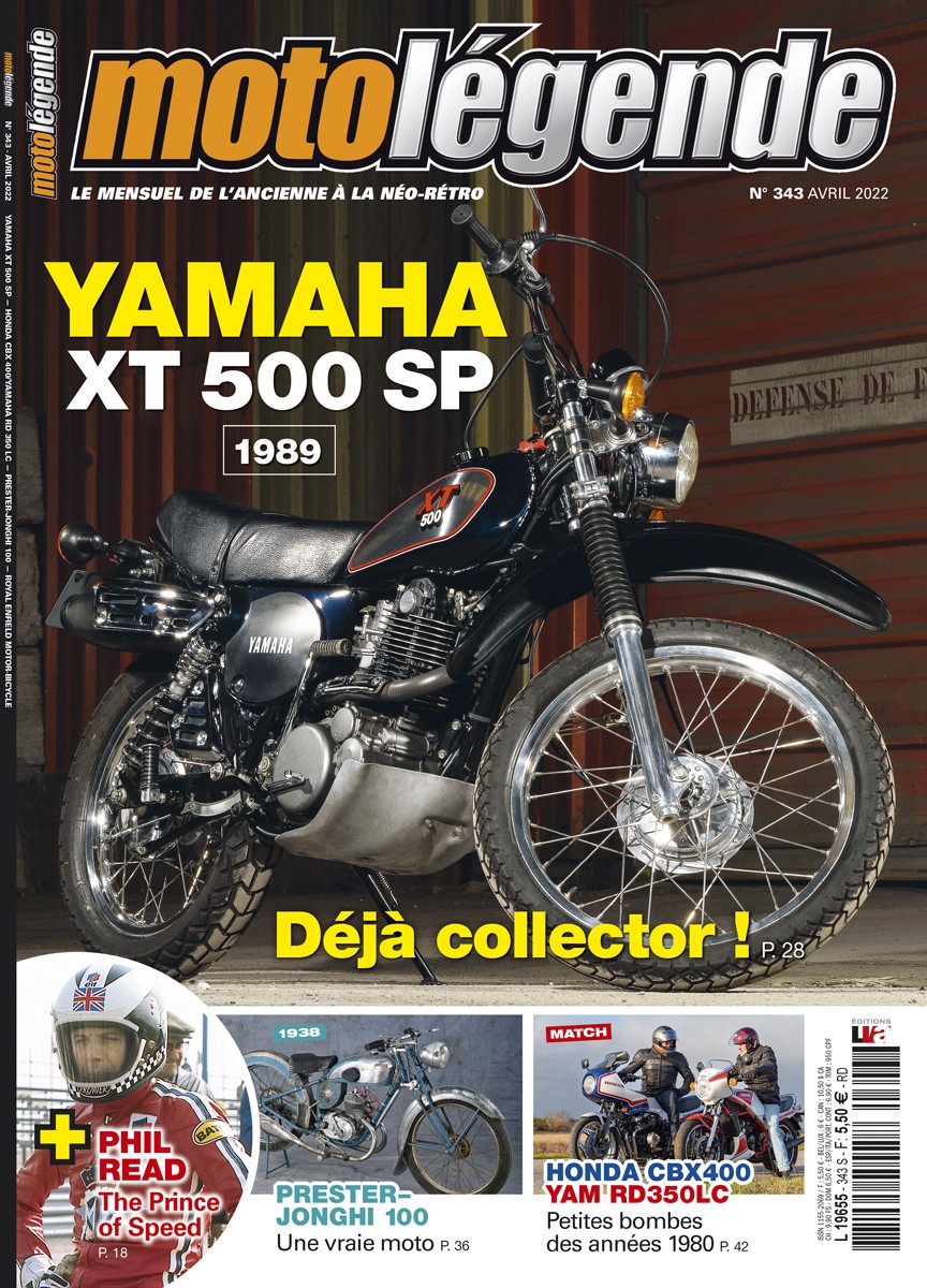 Moto Légende n° 343 du 01/04/2022