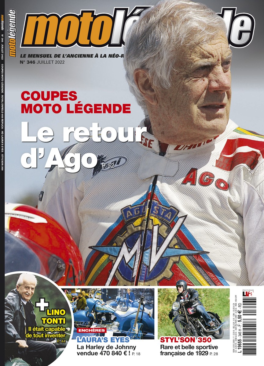 Moto Légende n° 346 du 01/07/2022