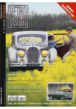 Rétroviseur n° 154 du 01/06/2001