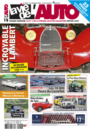 La Vie de l’Auto n° 2041 du 15/09/2022