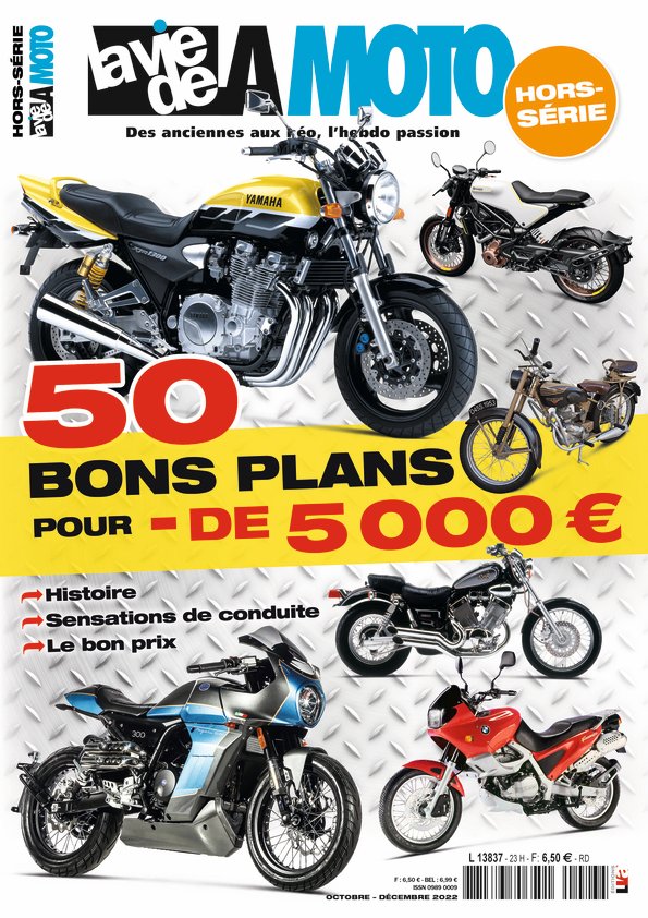 Hors-série La Vie de la Moto – 50 bons plans pour – de 5 000 €