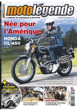 Moto Légende n° 349 du 01/11/2022