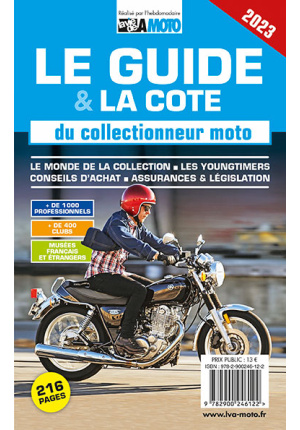Le guide et la cote du collectionneur moto 2023