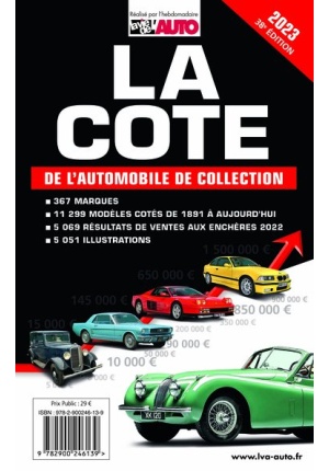 La cote de l’automobile de collection 2023