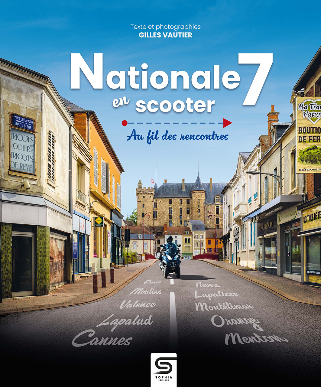 Nationale 7 road trip en scooter