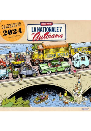 Calendrier 2024 Thierry Dubois RN7