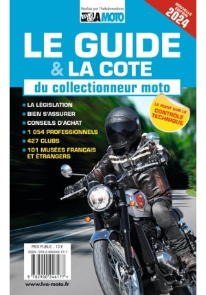 Le guide et la cote du collectionneur moto 2024