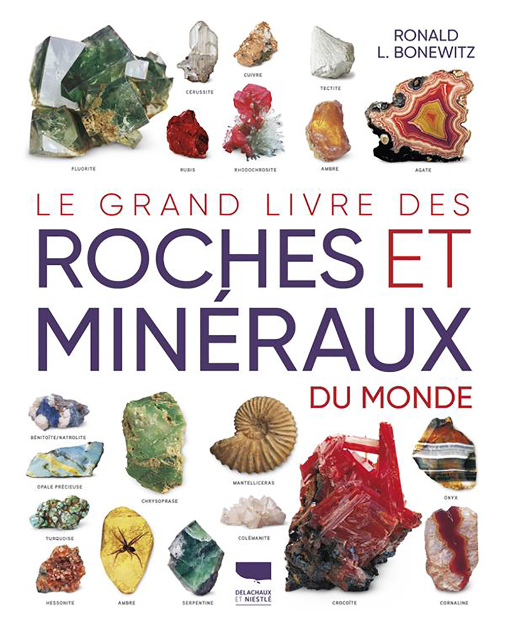 Grand livre des roches et minÉraux du monde