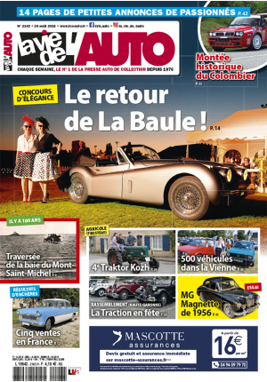 La Vie de l’Auto n° 2143 du 29/08/2024