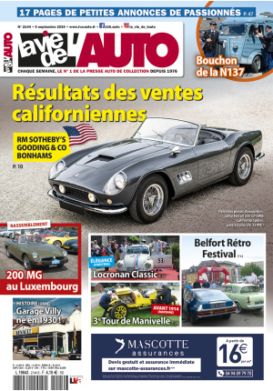 La Vie de l’Auto n° 2144 du 05/09/2024