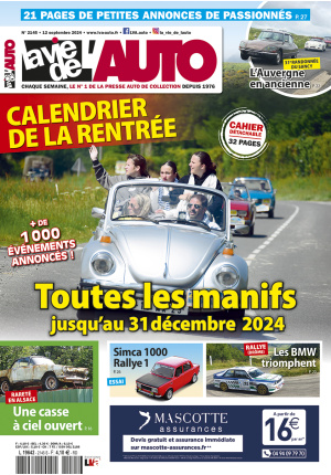 La Vie de l’Auto n° 2145 du 12/09/2024