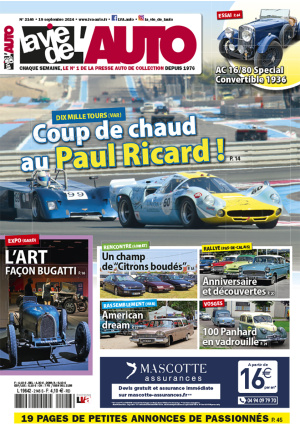 La Vie de l’Auto n° 2146 du 19/09/2024