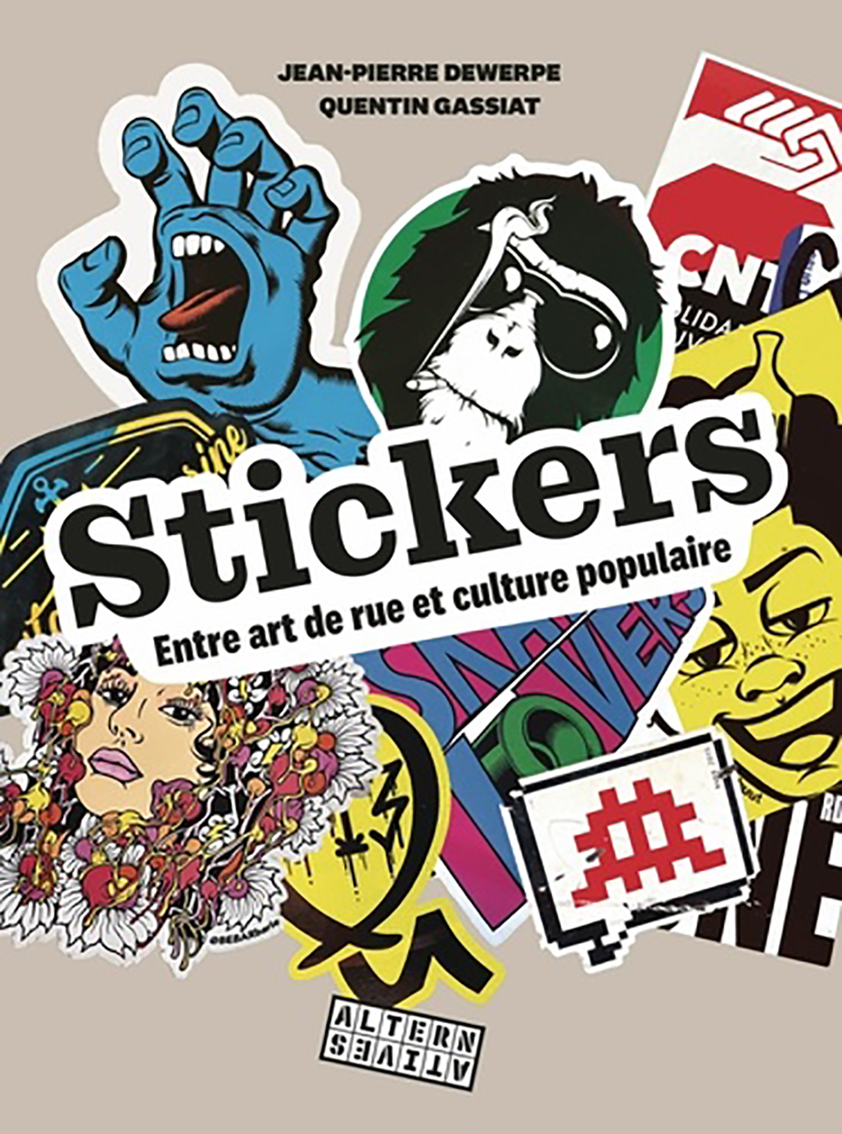 Stickers entre art de rue et culture populair
