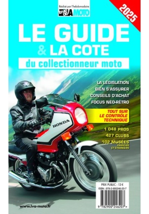 Le guide et la cote du collectionneur moto 2025