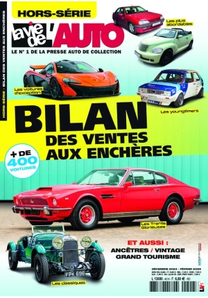 Hors-Série La Vie de l’Auto – Bilan 2024 des ventes aux enchères