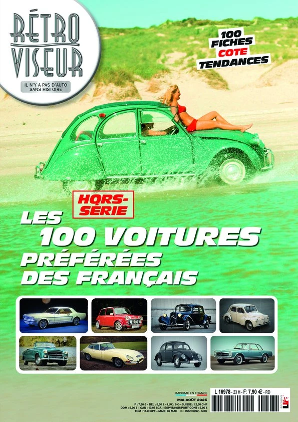 Les 100 voitures préférées des français