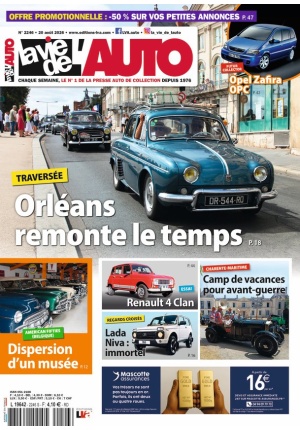 La Vie de l'Auto n° 2246 du 20/08/2026